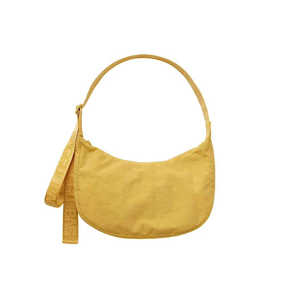 Baggu Medium Nylon Crescent Bag - Sunflower