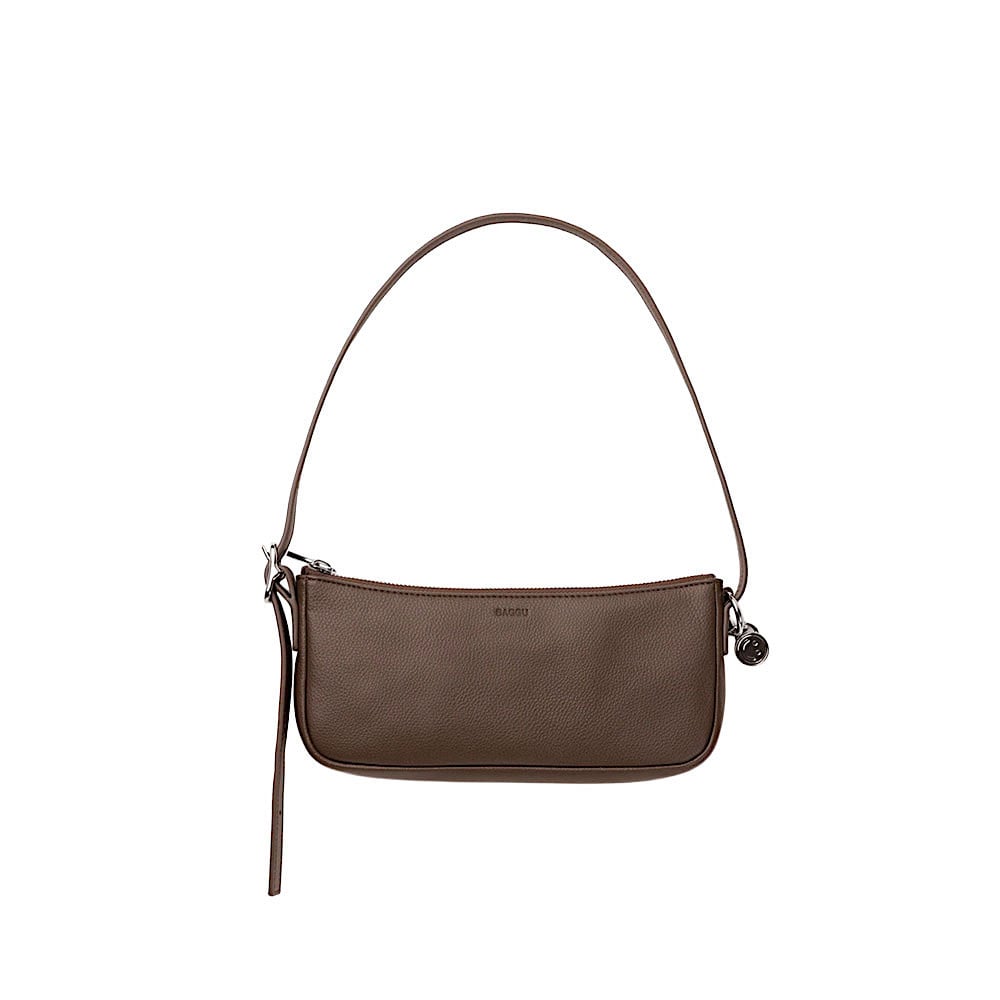 Baggu Baggu Recycled Leather Pochette - Brown