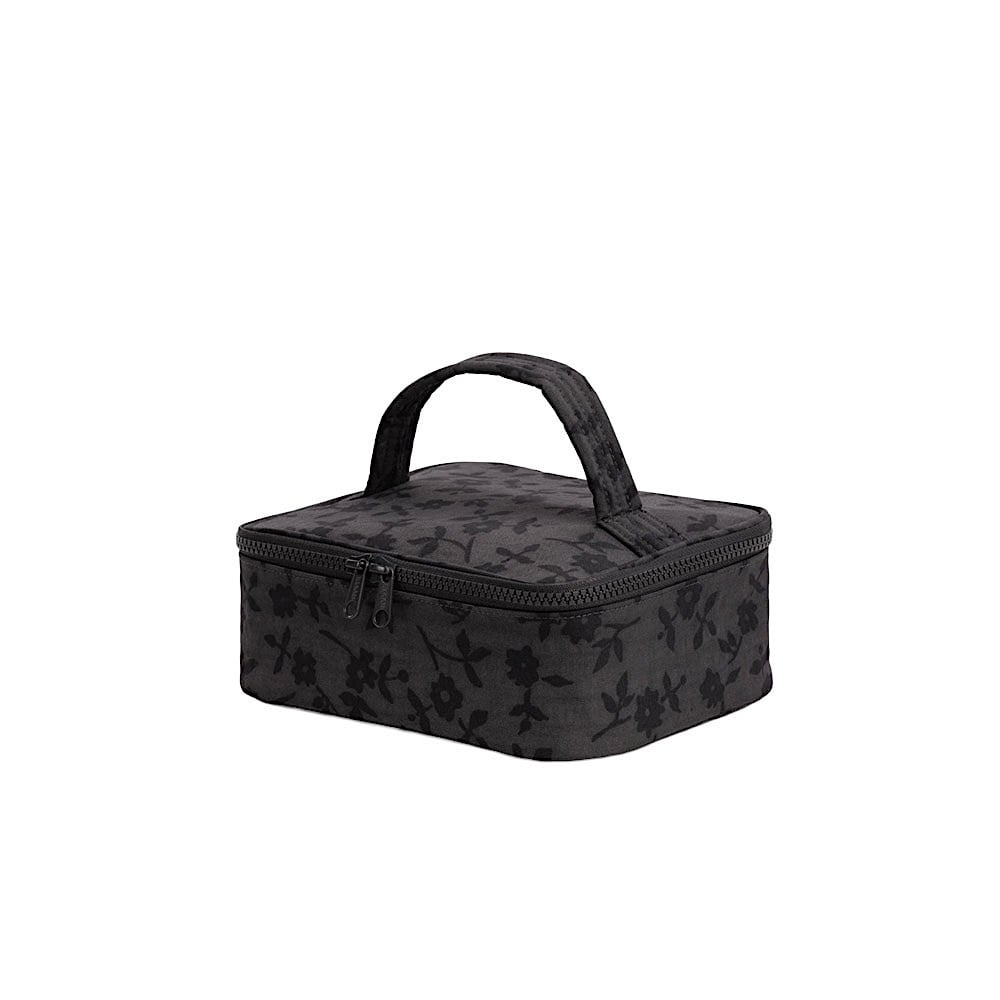 Baggu Baggu Small Cosmetic Case - Charcoal Ditsy Floral
