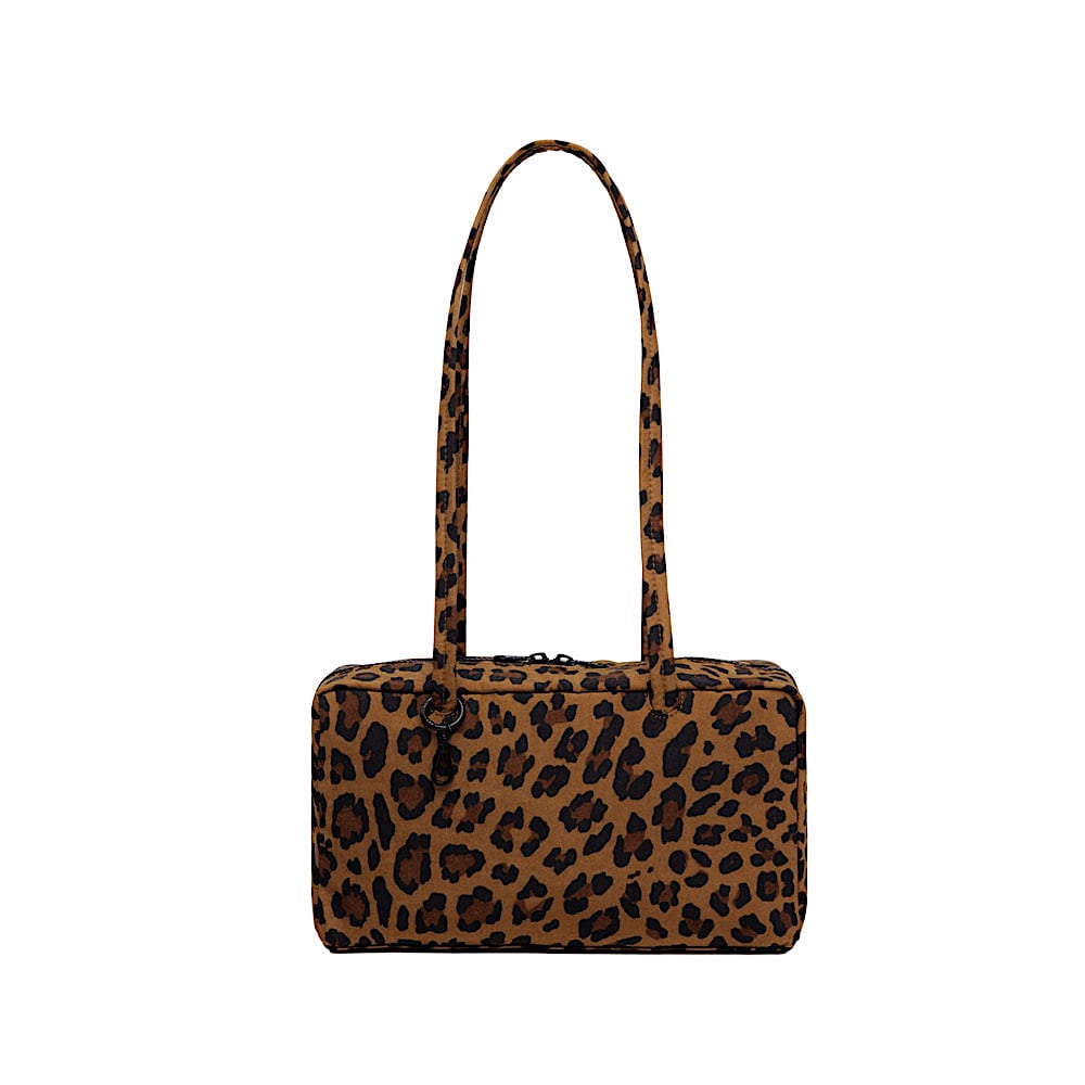 Baggu Baggu Nylon Bowler Bag - Leopard