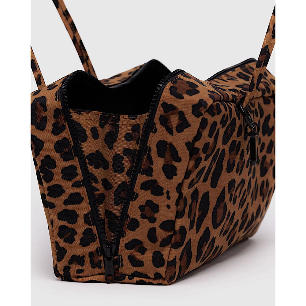 Baggu Nylon Bowler Bag - Leopard