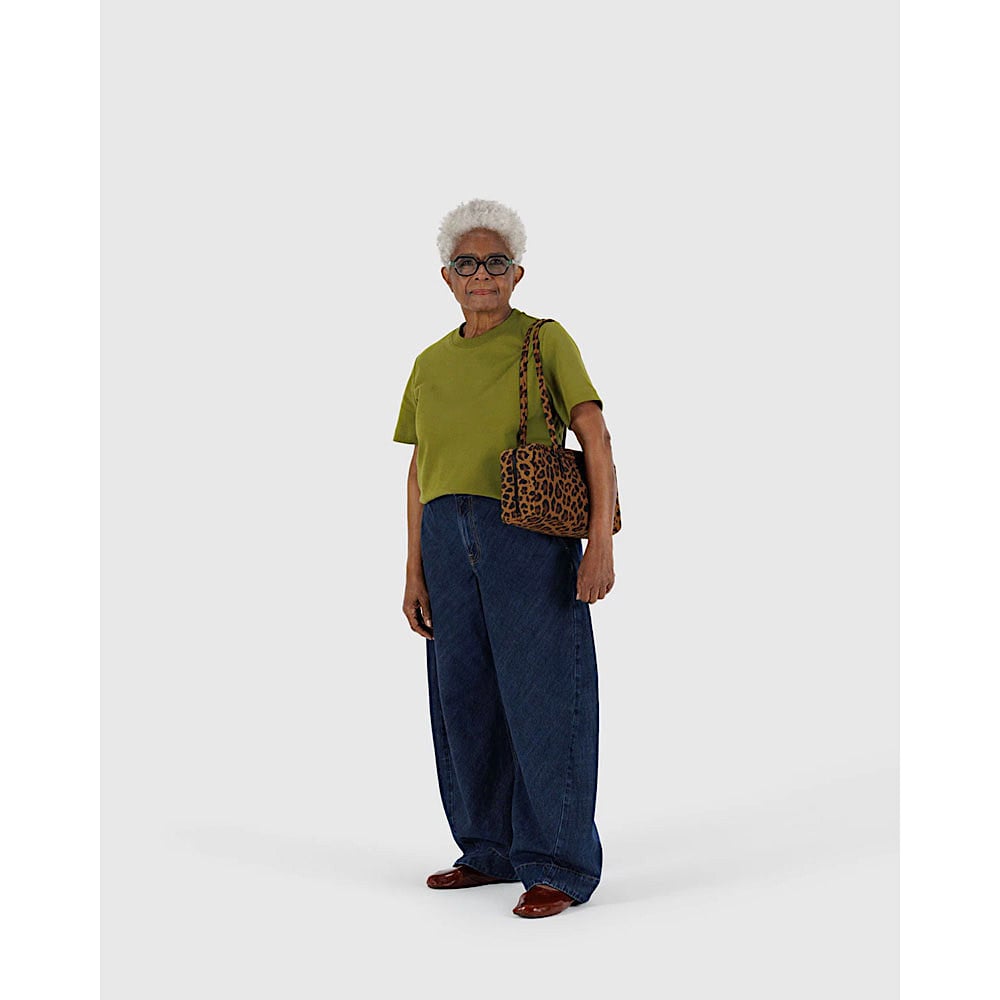 Baggu Nylon Bowler Bag - Leopard
