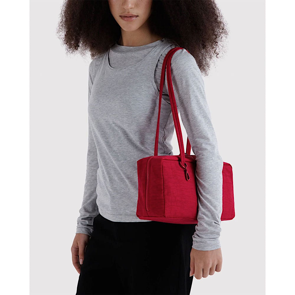 Baggu Nylon Bowler Bag - Cherry