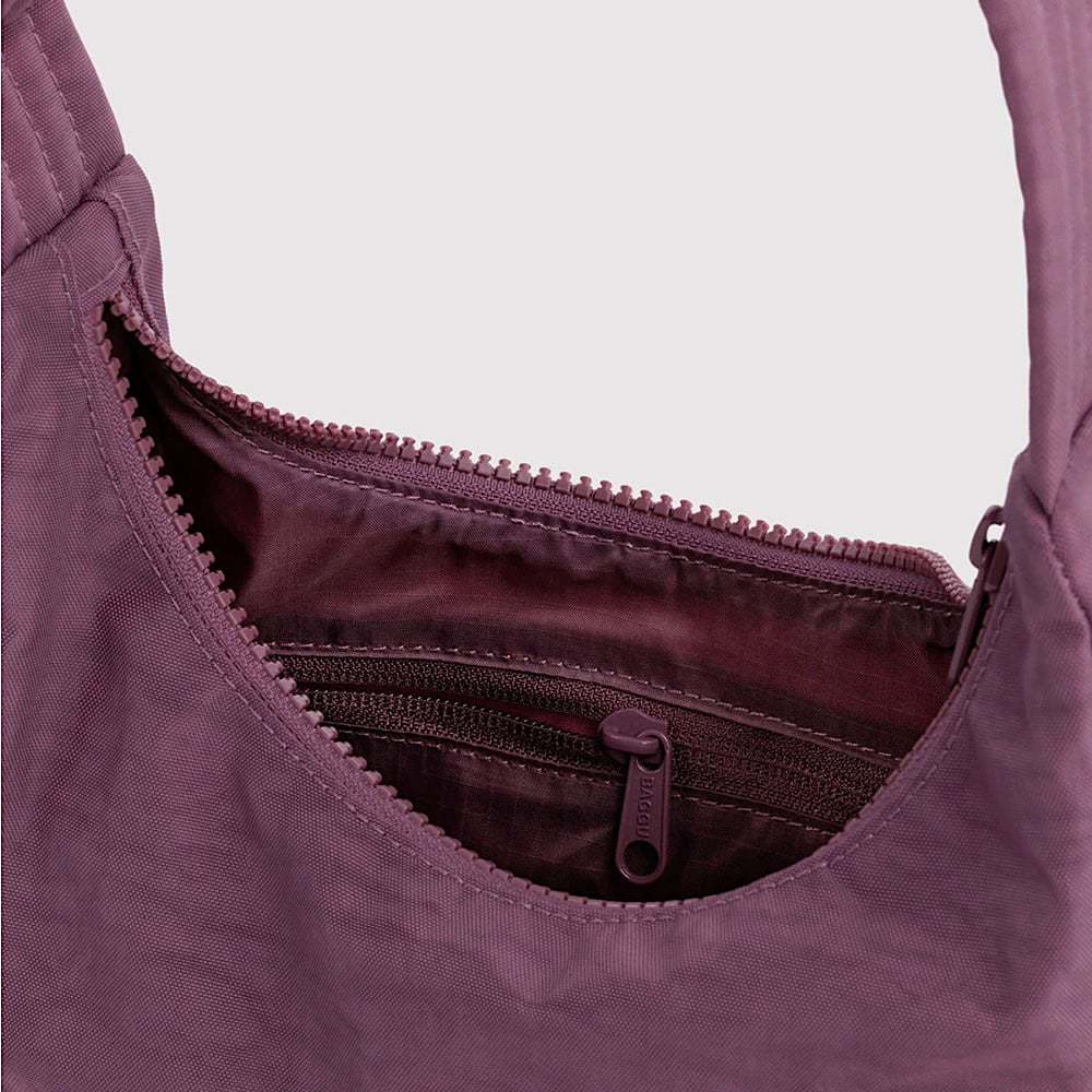 Baggu Mini Nylon Shoulder Bag - Wild Plum