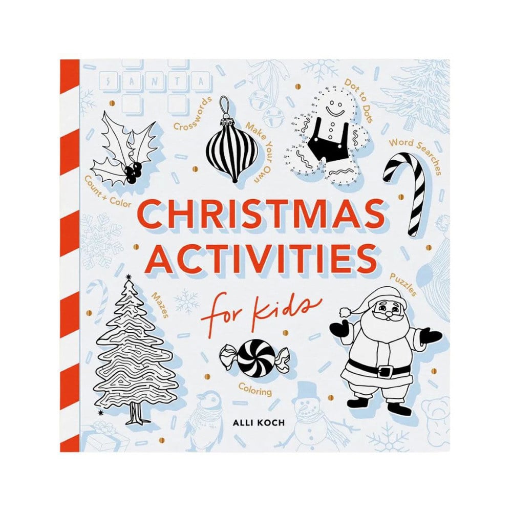 Christmas Activities: A Holiday Activity Book For Kids Paperback