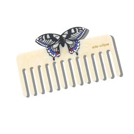 Solar Eclipse Solar Eclipse Wide Tooth Comb - Swallowtail