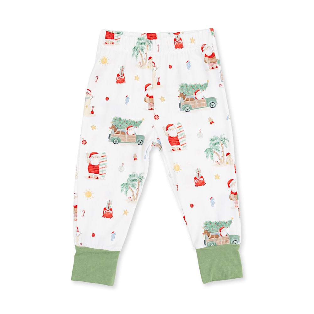 Angel Dear Long Sleeve Loungewear Set - Beach Christmas