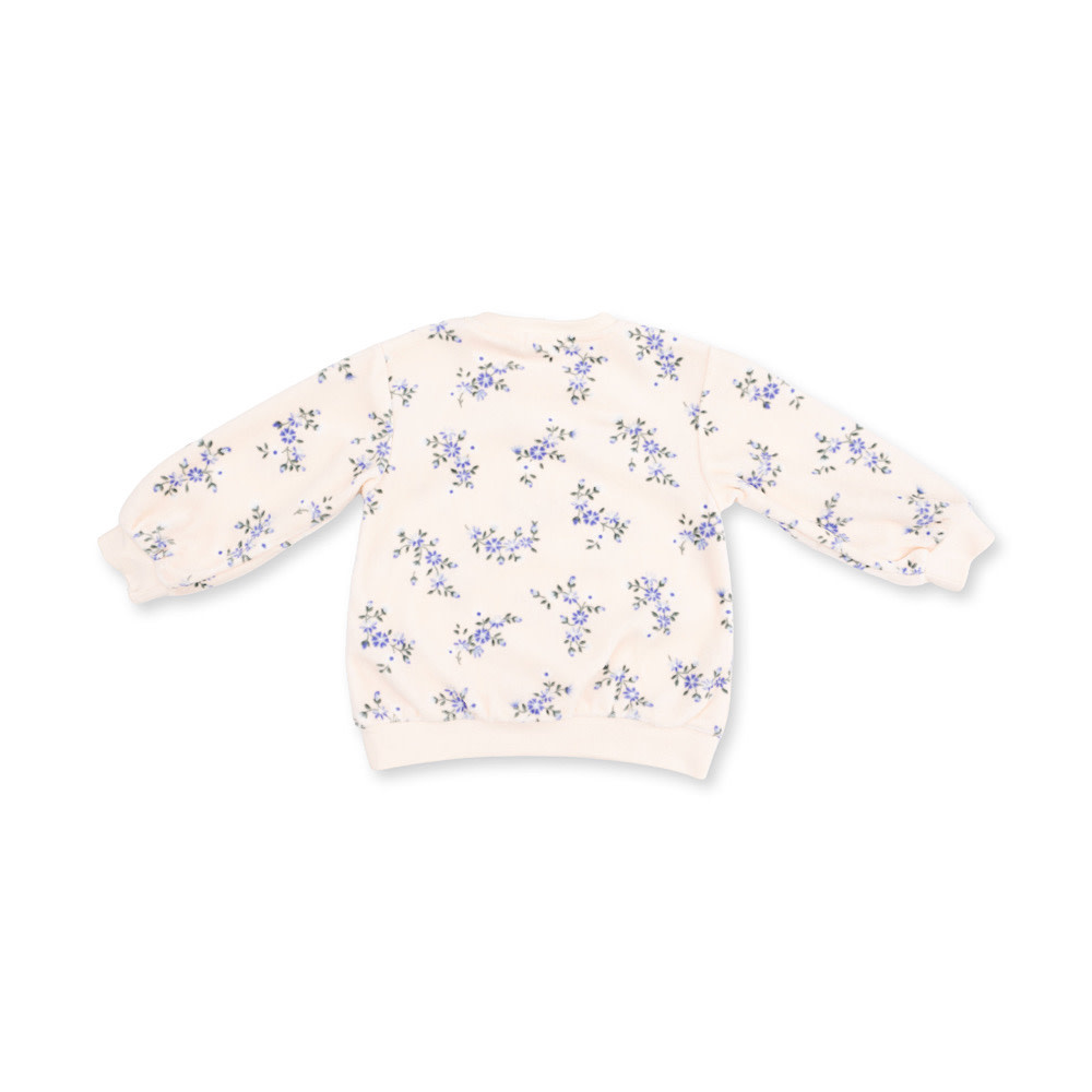 Angel Dear Oversized Sweatshirt and Wide Leg Pant - Sweet Hanna Floral Velour