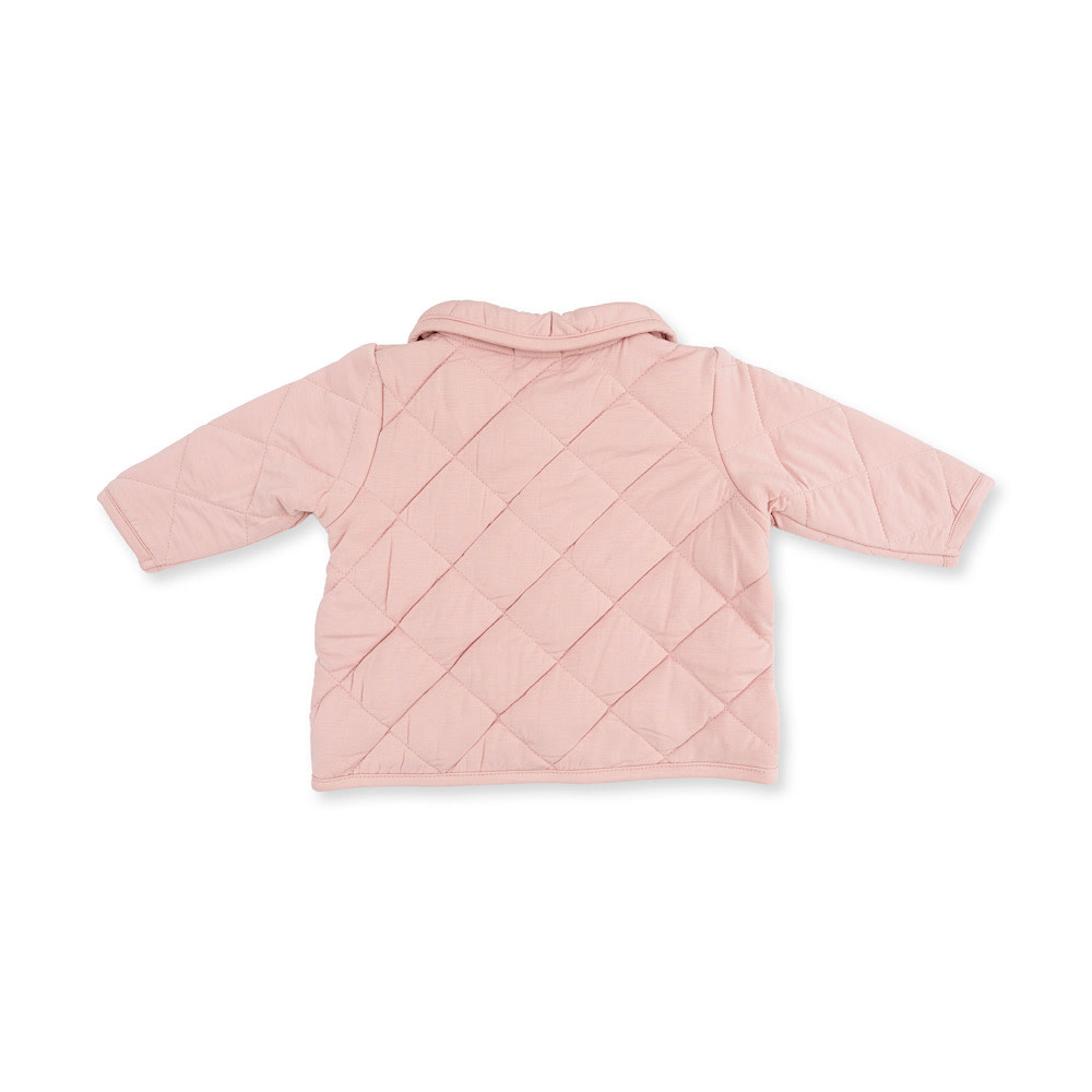 Angel Dear Quilted Jacket - Solid Mellow Rose