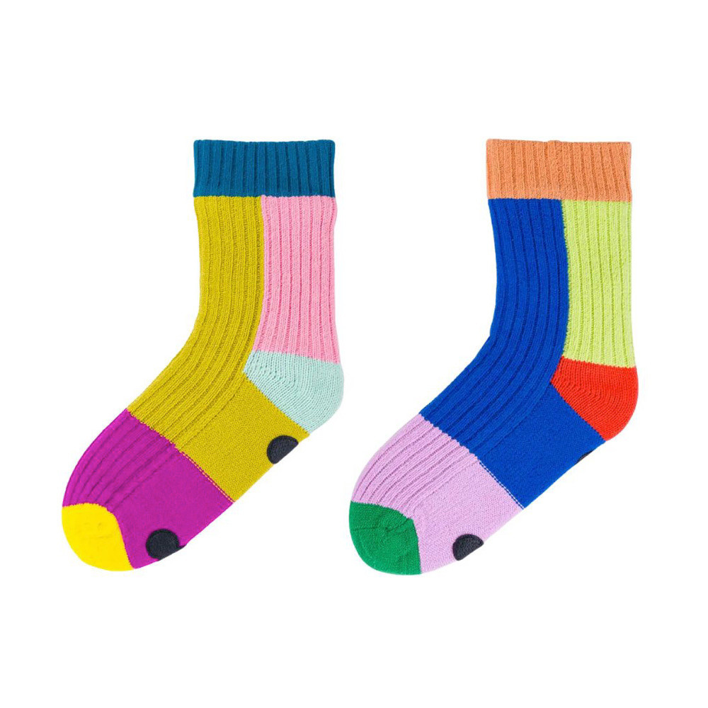 VERLOOP VERLOOP Mismatch House Socks - Rainbow S/M