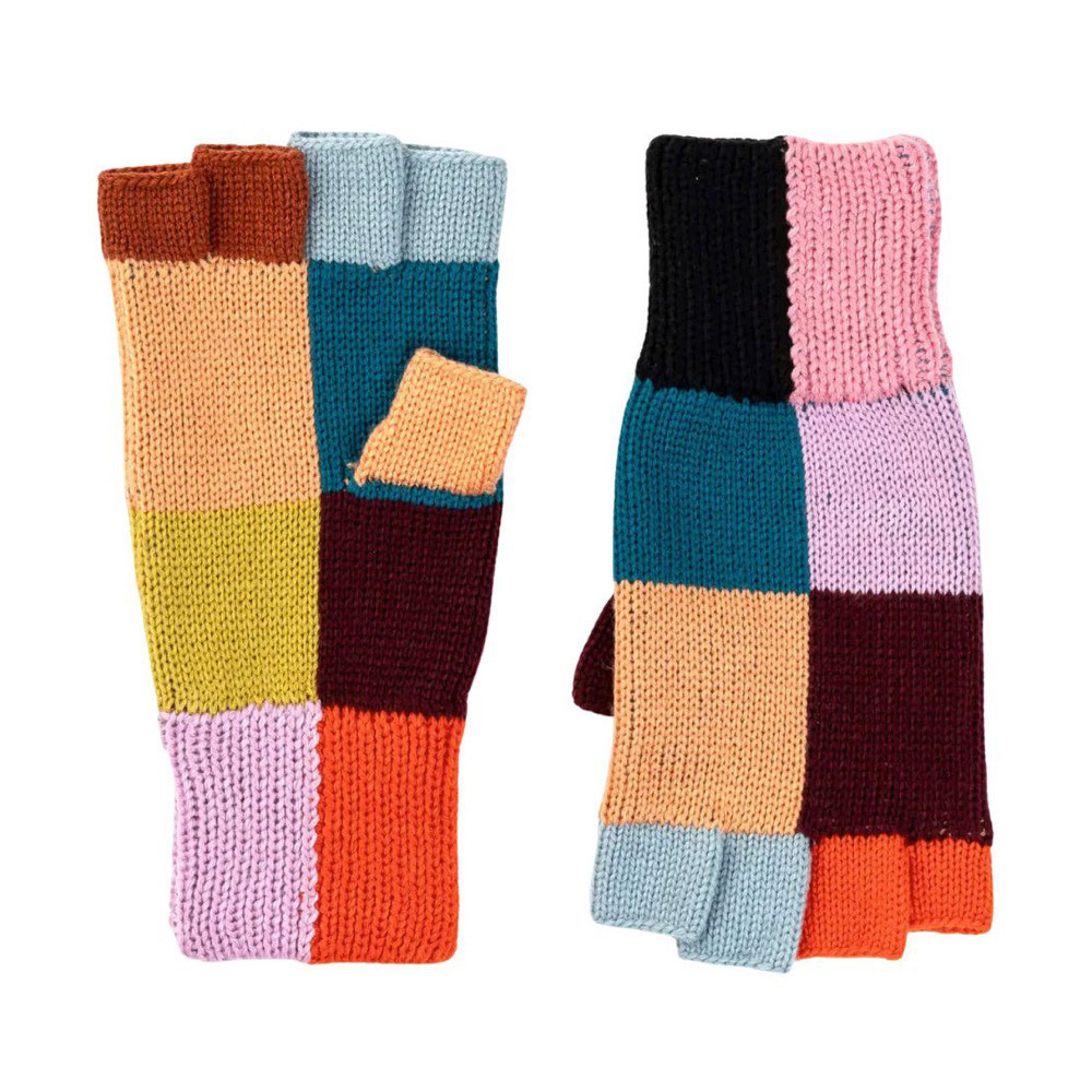 VERLOOP VERLOOP Color Patch Fingerless Gloves - Sport