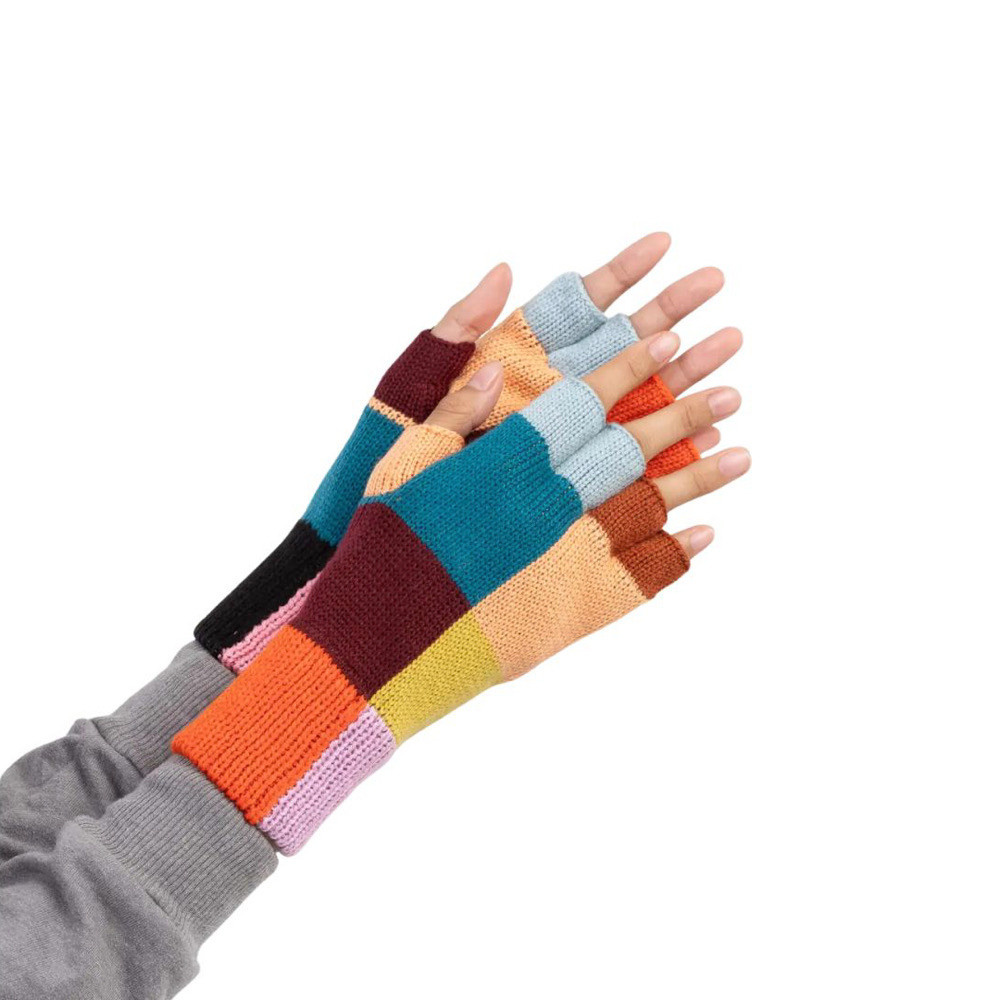 VERLOOP Color Patch Fingerless Gloves - Sport