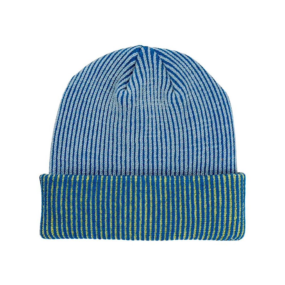 VERLOOP VERLOOP Pinstripe Plush Beanie - Cobalt
