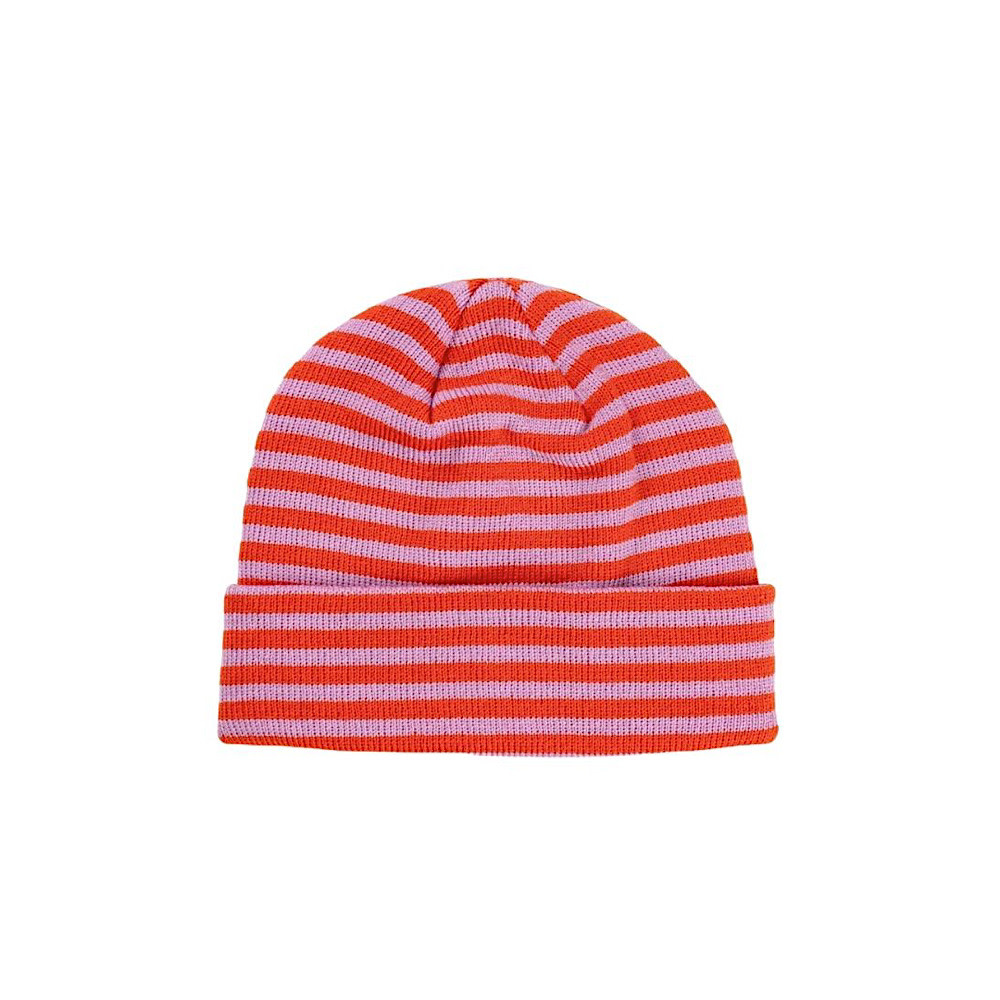 VERLOOP VERLOOP Simple Stripe Knit Beanie - Poppy Lilac