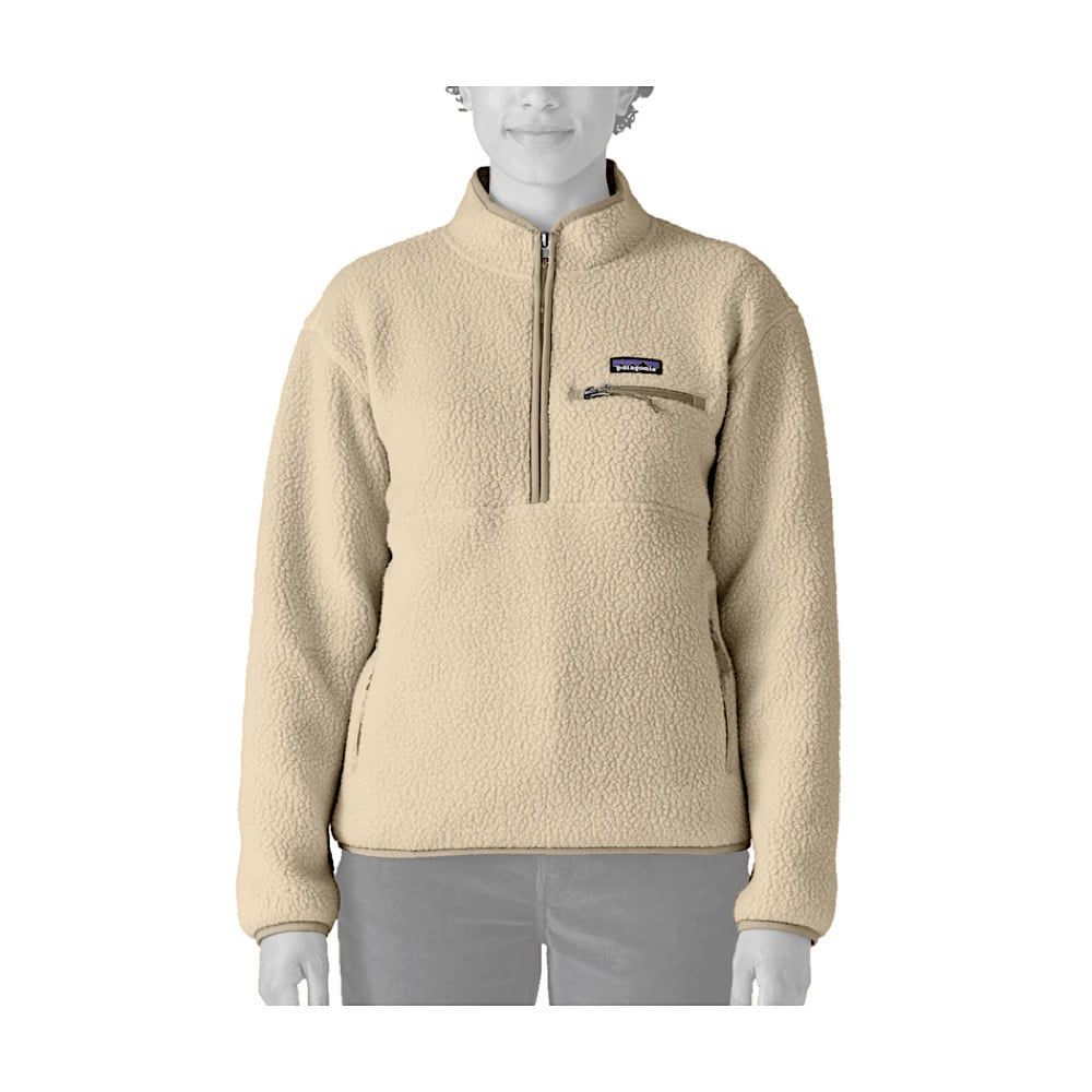 Patagonia Women's Retro Pile Marsupial Pullover - Natural