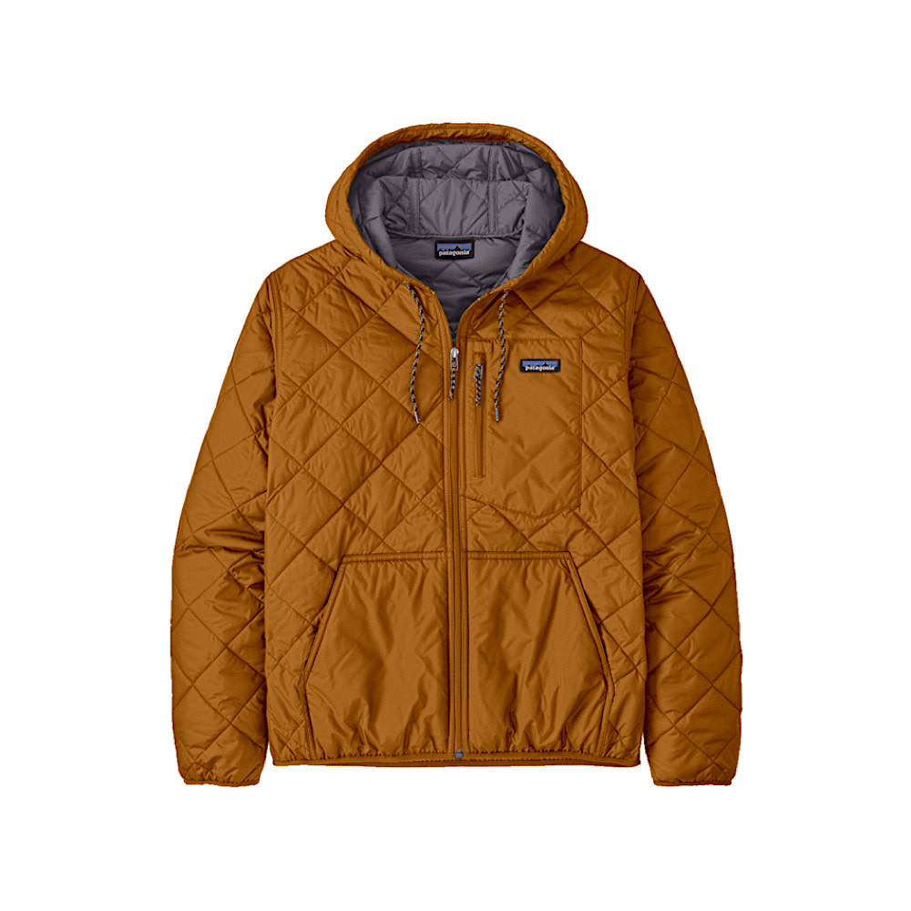 Patagonia Patagonia Men's Diamond Quilted Bomber Hoody - Cinnamon Brown