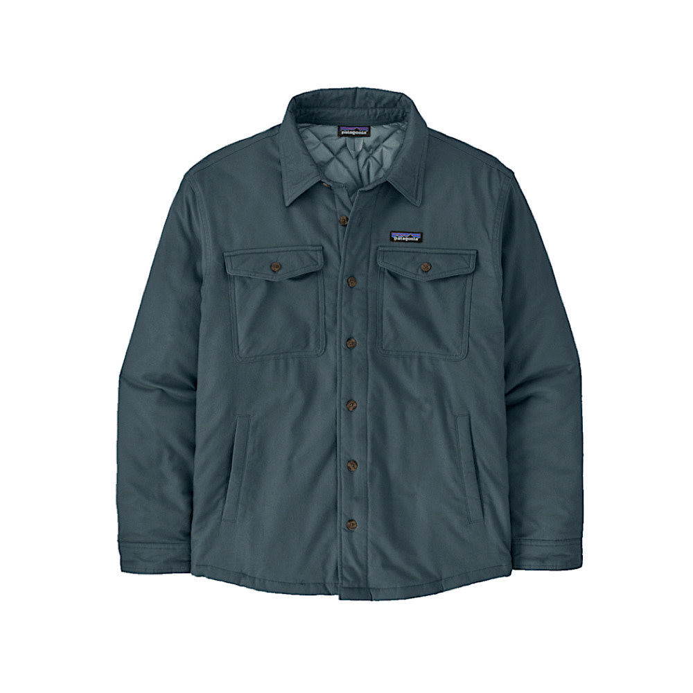 Patagonia Patagonia Men's Lightweight Insulated Fjord Flannel Shirt - Summit Blue