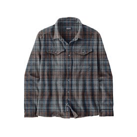Patagonia Patagonia Men's Fjord Flannel Shirt - Rising Storm: Blue Sage