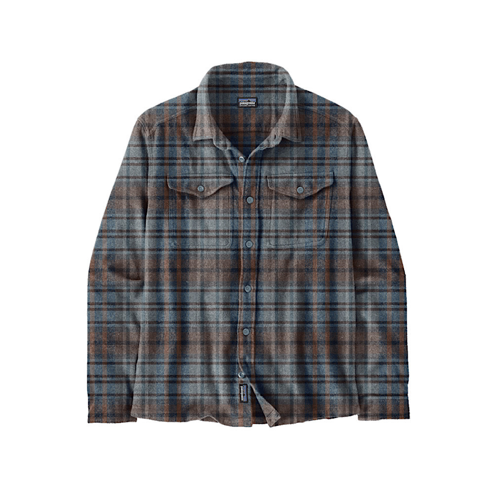 Patagonia Men's Fjord Flannel Shirt - Rising Storm: Blue Sage