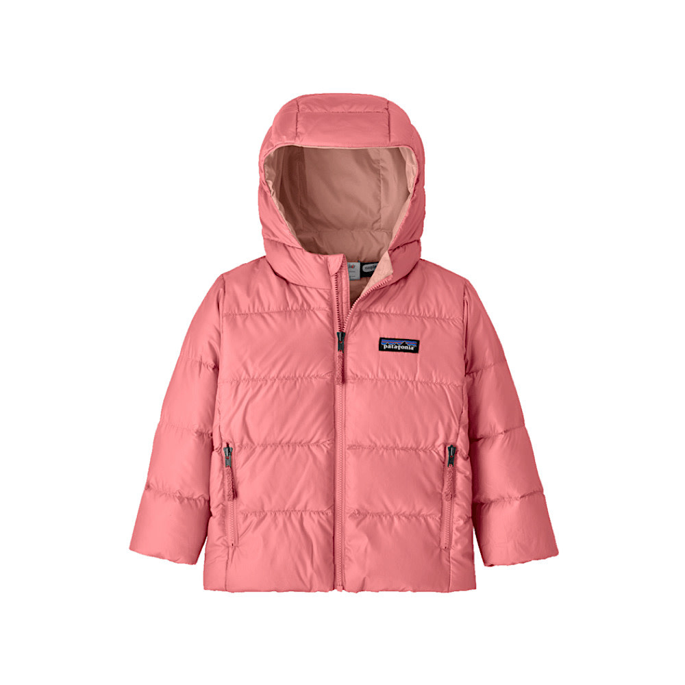 Patagonia Baby Hi-Loft Down Sweater Hoody - Pickled Pink