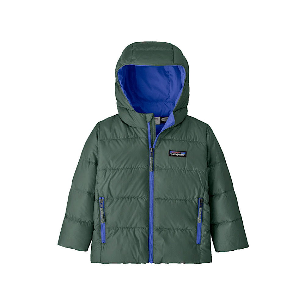 Patagonia Patagonia Baby Hi-Loft Down Sweater Hoody - Canopy Green
