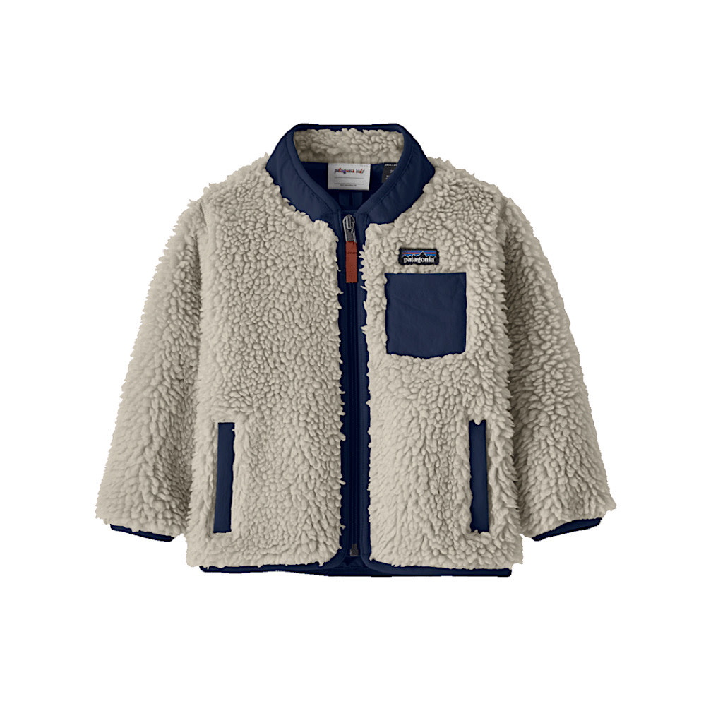Patagonia Patagonia - Baby Retro-X Jacket - Dark Natural/New Navy