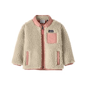 Patagonia Patagonia - Baby Retro-X Jacket - Natural/Sunlit Pink