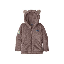 Patagonia Patagonia - Baby Furry Friends Hoody - Curious Seal Patch: Moonrise Taupe
