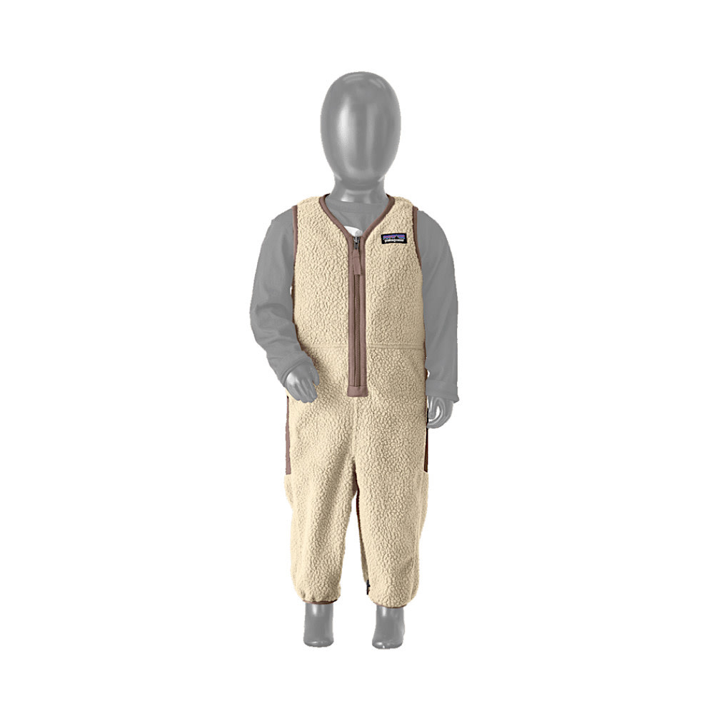 Patagonia - Infant Shearling Overalls - Natural