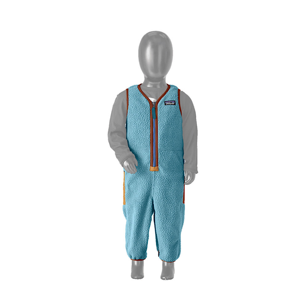 Patagonia - Infant Shearling Overalls - Snowmelt Blue