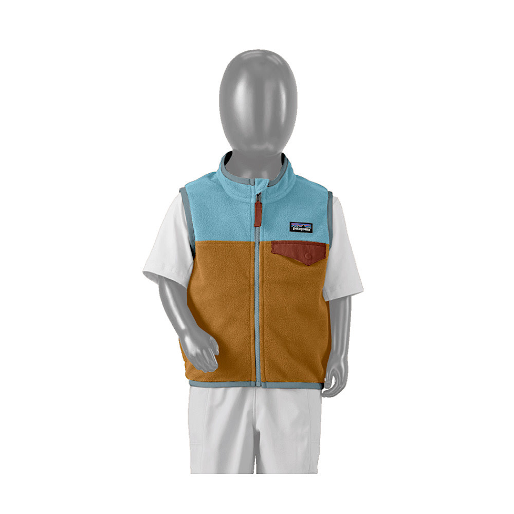 Patagonia - Baby Micro D Snap-T Vest - Cinnamon Brown
