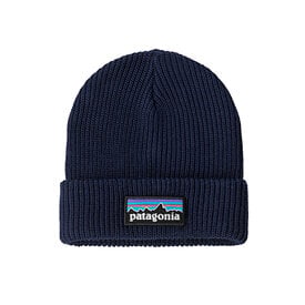Patagonia Patagonia Kids Logo Beanie - P-6 Logo - New Navy
