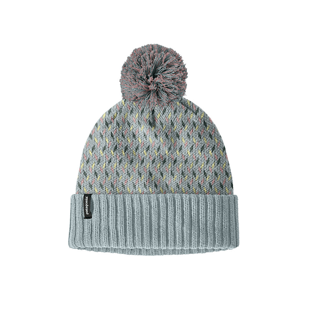 Patagonia - Kids Powder Town Beanie - Confetti - Virtually Blue