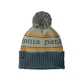 Patagonia Patagonia - Kids Powder Town Beanie - Park Stripe - Weathered Stone