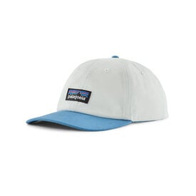 Patagonia Patagonia P-6 Label Trad Cap - Birch White w/ Shore Blue
