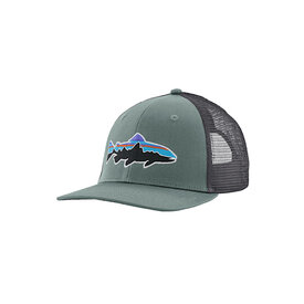 Patagonia Patagonia Fitz Roy Trout Trucker Hat - Cover Green