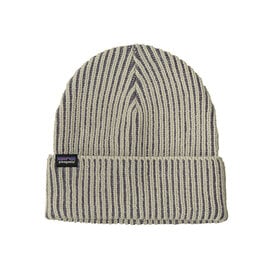Patagonia Patagonia Fishermans Rolled Beanie - Contrast Stripe - Weathered Stone