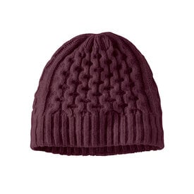 Patagonia Patagonia Coastal Cable Beanie - Berry Fig