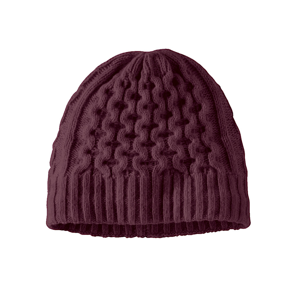 Patagonia Patagonia Coastal Cable Beanie - Berry Fig