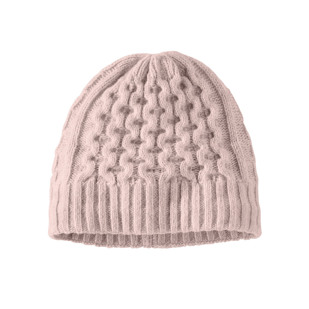 Patagonia Patagonia Coastal Cable Beanie - Pink Frost