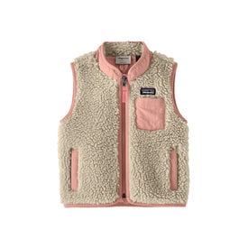 Patagonia Patagonia - Baby Retro-X Vest - Natural/Sunlit Pink