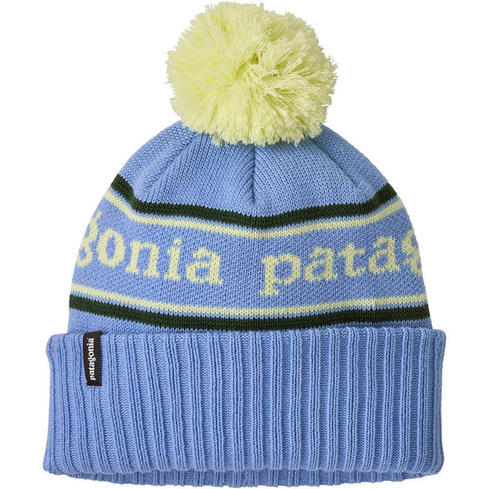 Patagonia Patagonia - Kids Powder Town Beanie - Park Stripe - Diver Blue