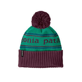 Patagonia Patagonia - Kids Powder Town Beanie - Park Stripe - Solo Teal