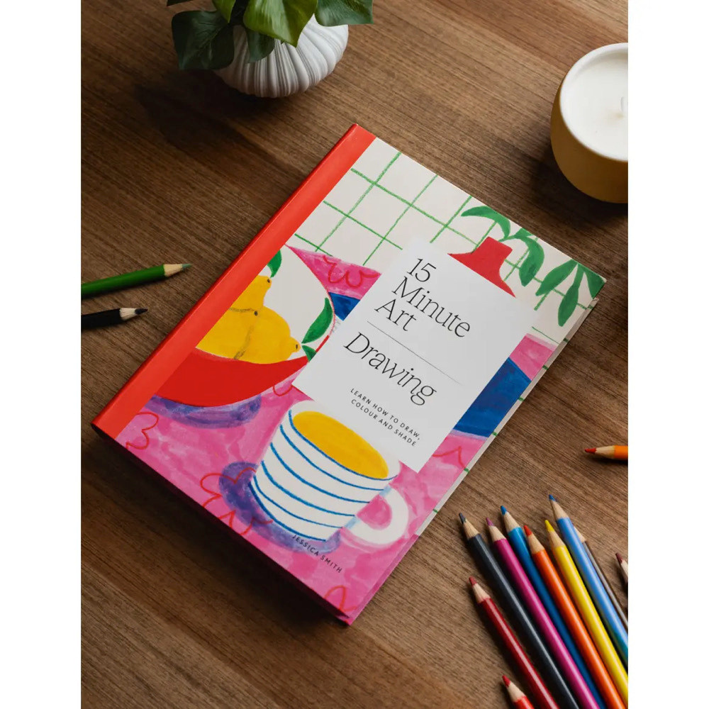 15-minute Art Drawing Hardcover Book