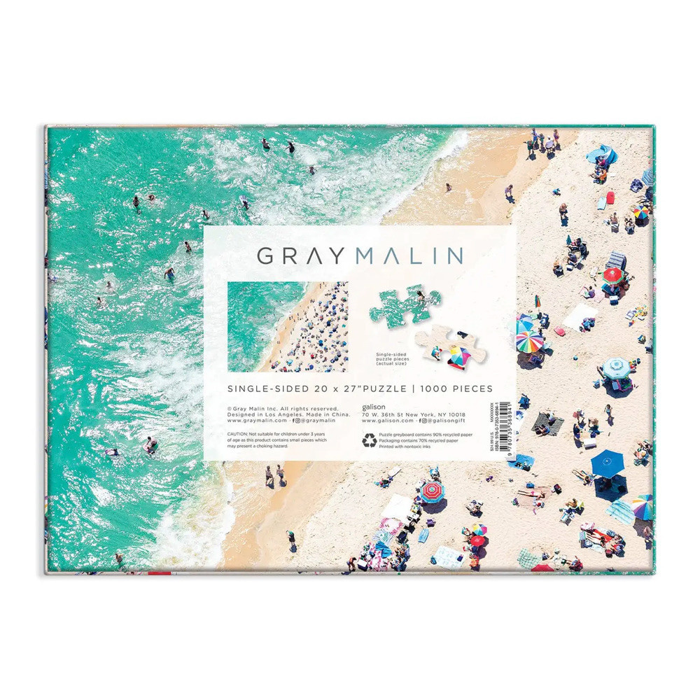 Gray Malin 1000 Piece Puzzle - The Seaside
