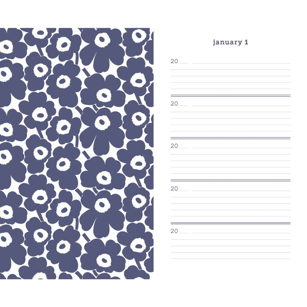 Marimekko One Line A Day - Blue Unikko