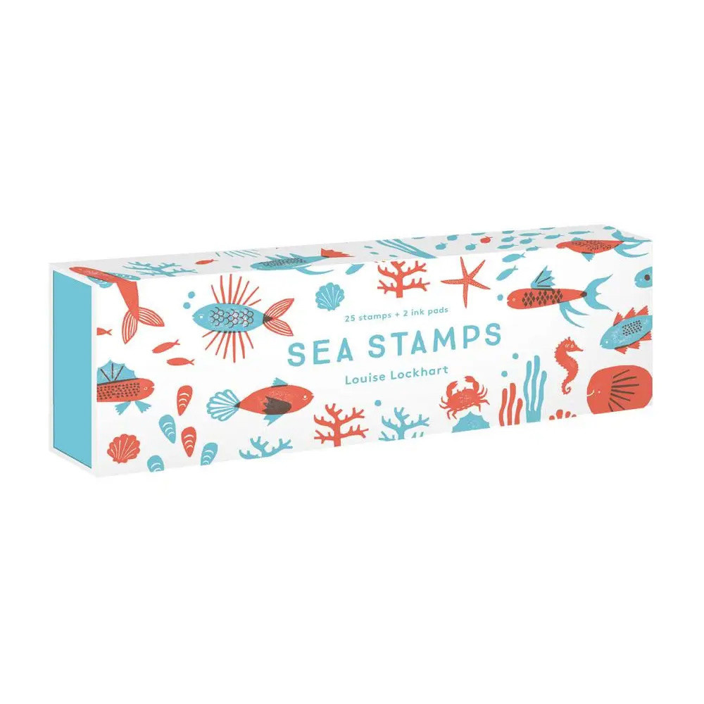 Sea Stamps Set