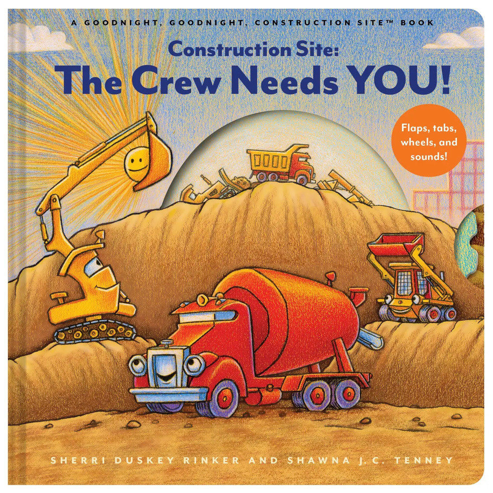 Construction Site: the Crew Needs You! Hardcover Book