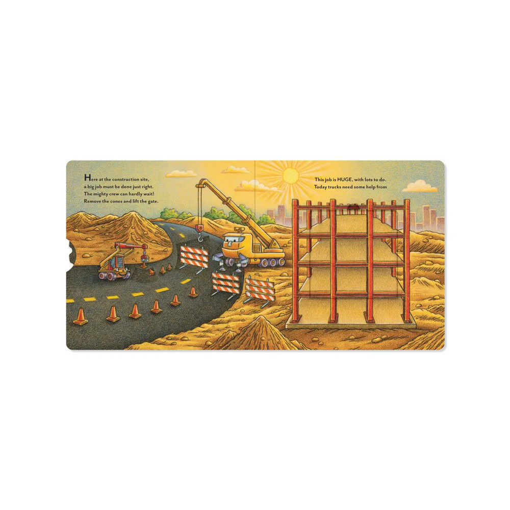 Construction Site: the Crew Needs You! Hardcover Book