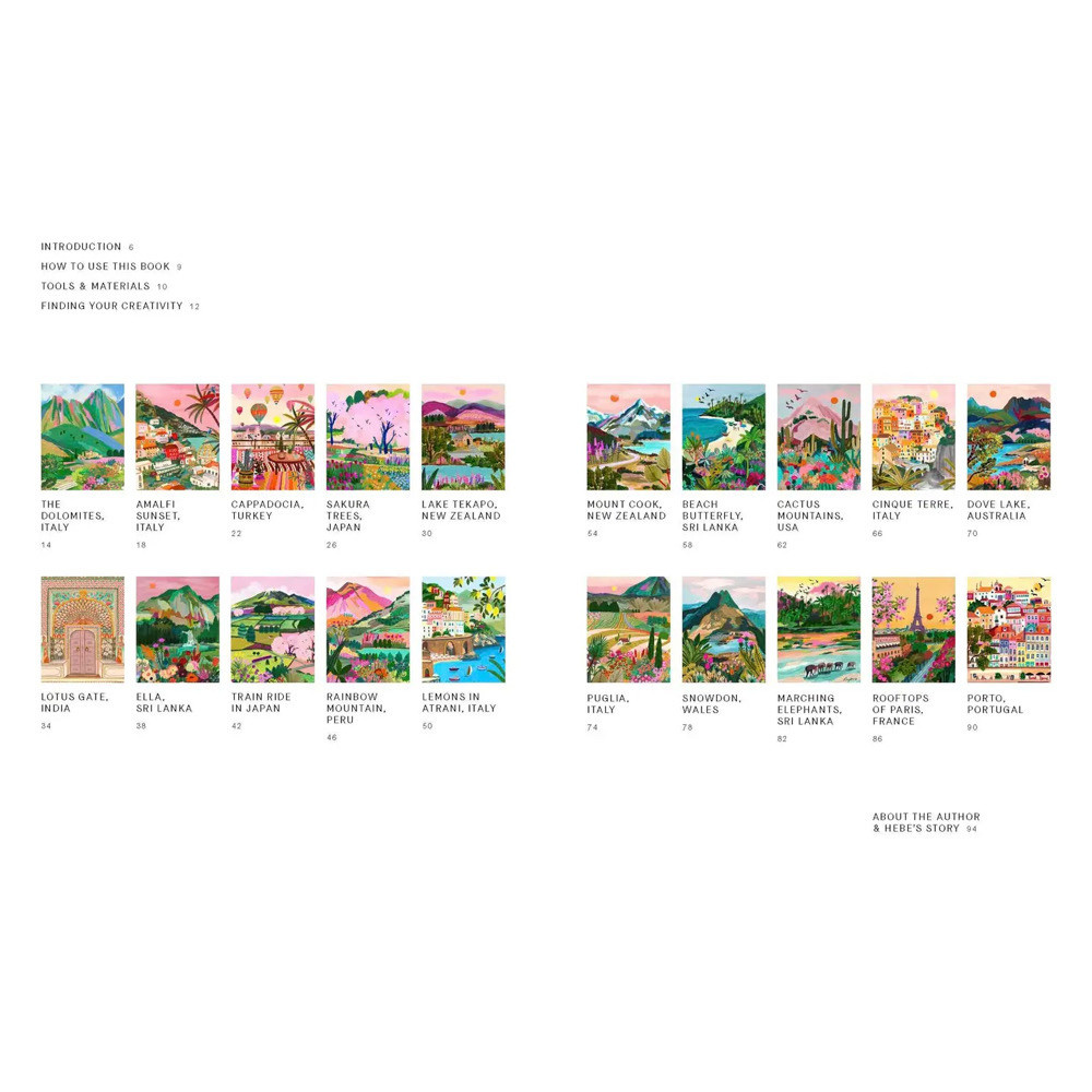 Paint By Numbers: Art Escapes Paperback Book